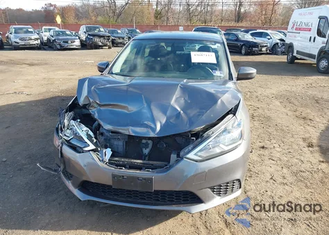 2017 Nissan Sentra Sv z USA, uszkodzony, nr VIN 3N1AB7AP5HY206101